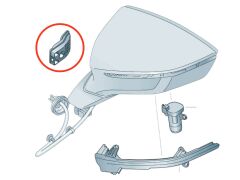 Ateca Şerit Değiştirme İkaz Lambası Şerit Takip Lambası Sağ Tarraco 575 949 146 - 575949146