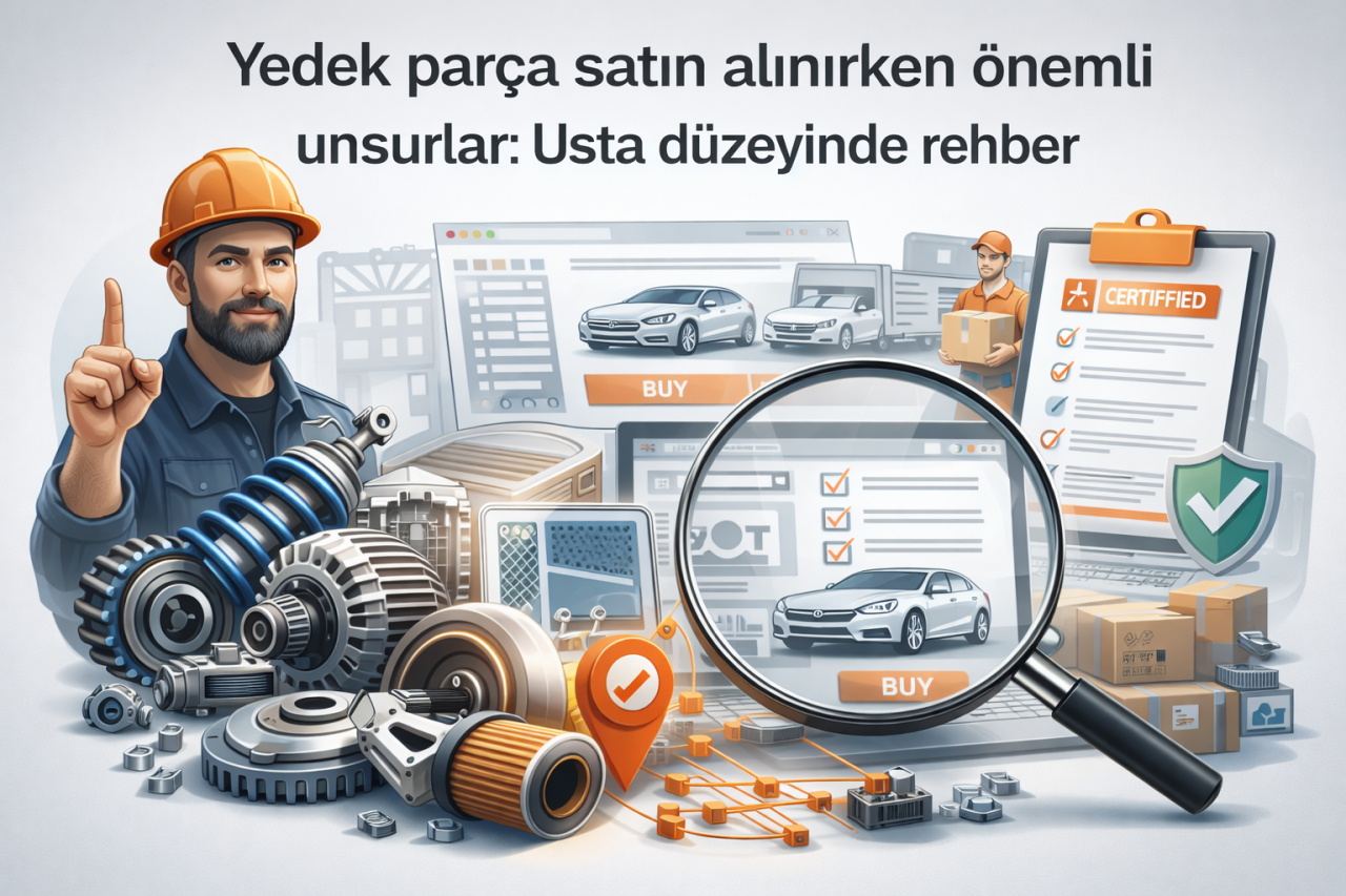 Yedek parça satın alınırken önemli unsurlar: Usta düzeyinde rehber