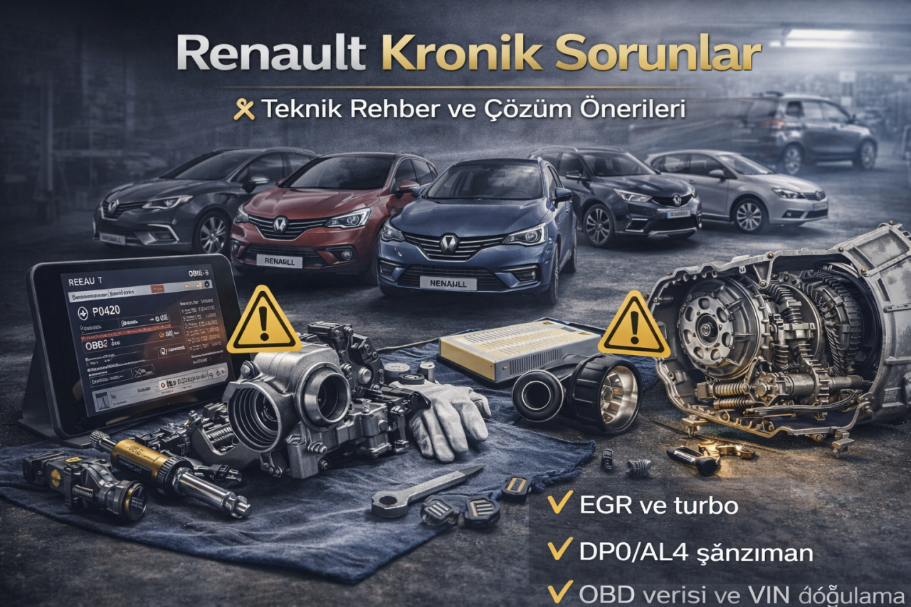Renault Kronik Sorunlar: Teknik Rehber ve Çözüm Önerileri