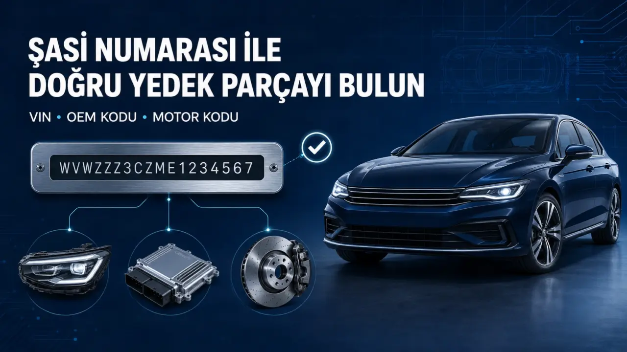 Şasi Numarası ile Yedek Parça Bulma: Doğru Parça Rehberi