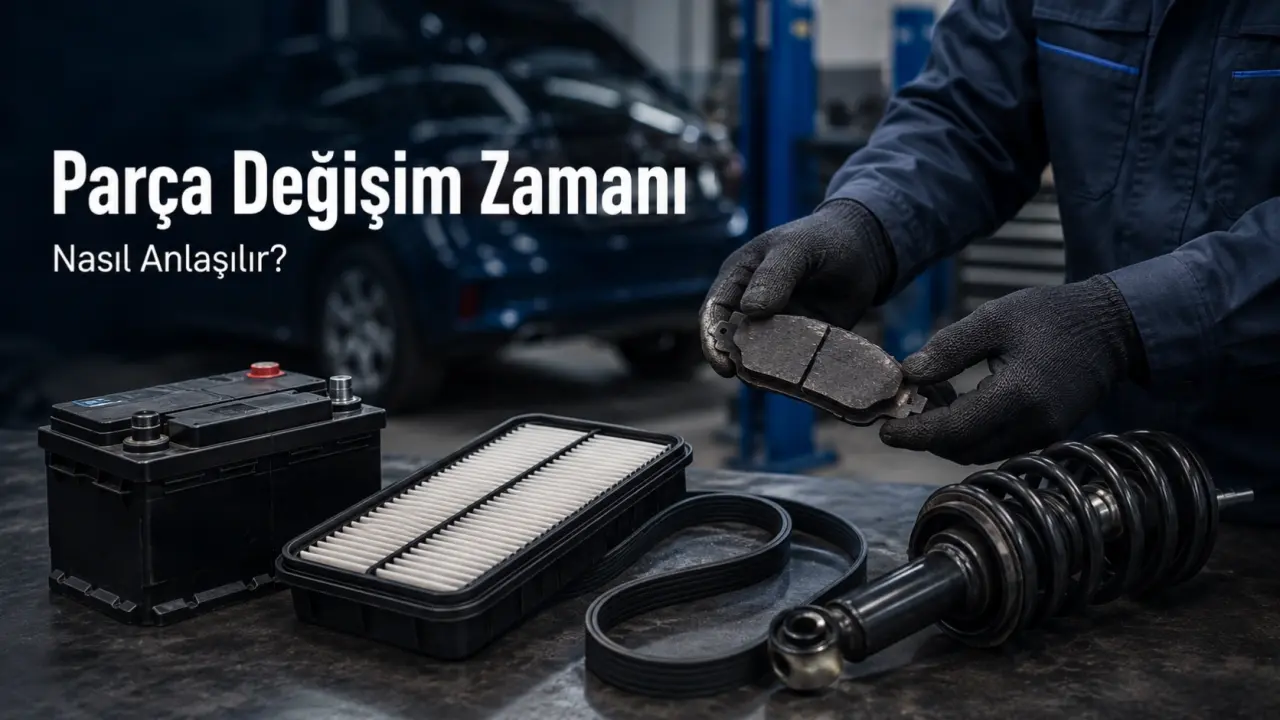 Parça değişim zamanı nasıl anlaşılır? Kilometre ve belirtiler