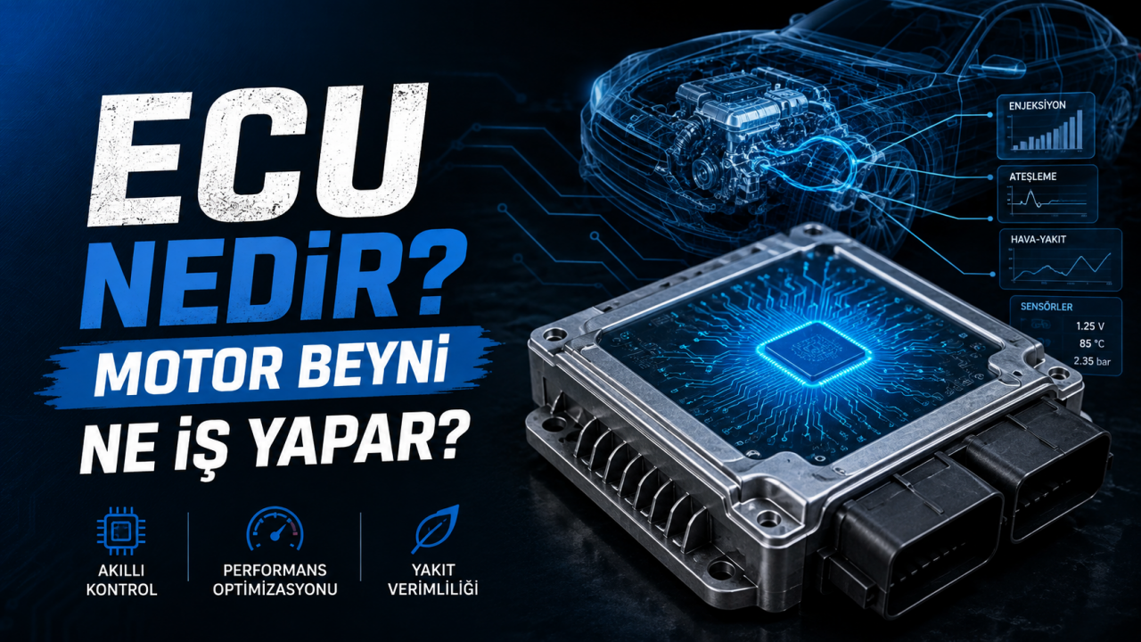 ECU Nedir? Motor Beyni Ne İş Yapar?