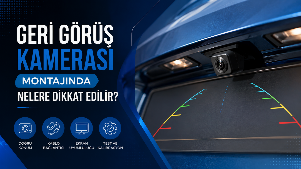 Geri Görüş Kamerası Montajında Nelere Dikkat Edilir?