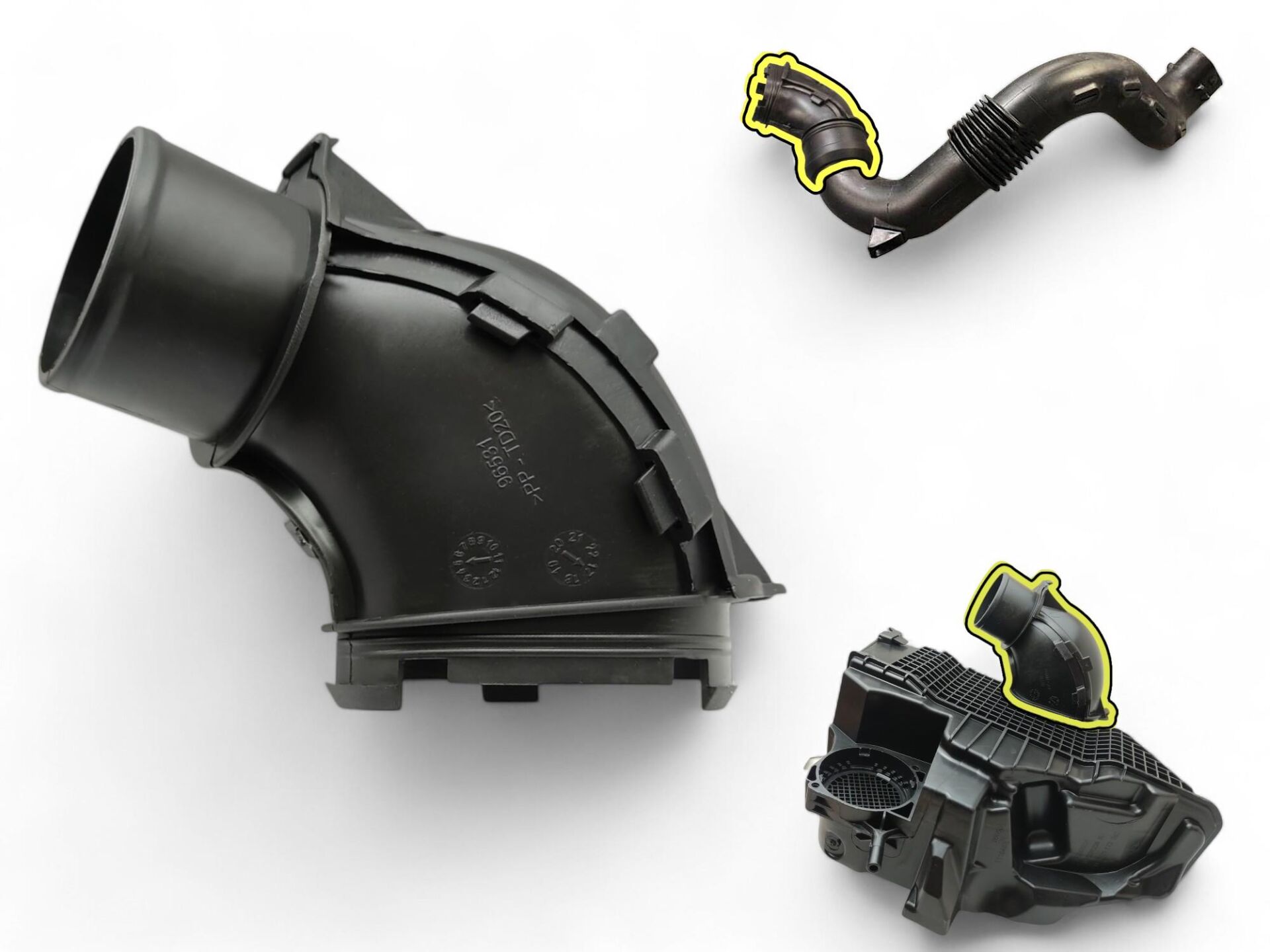 Renault 1.5 Hava Filtre Kutusu Çıkış Borusu Dirseği - Renault Clio 4 Captur Duster Lodgy Sandero Logan 165001258R