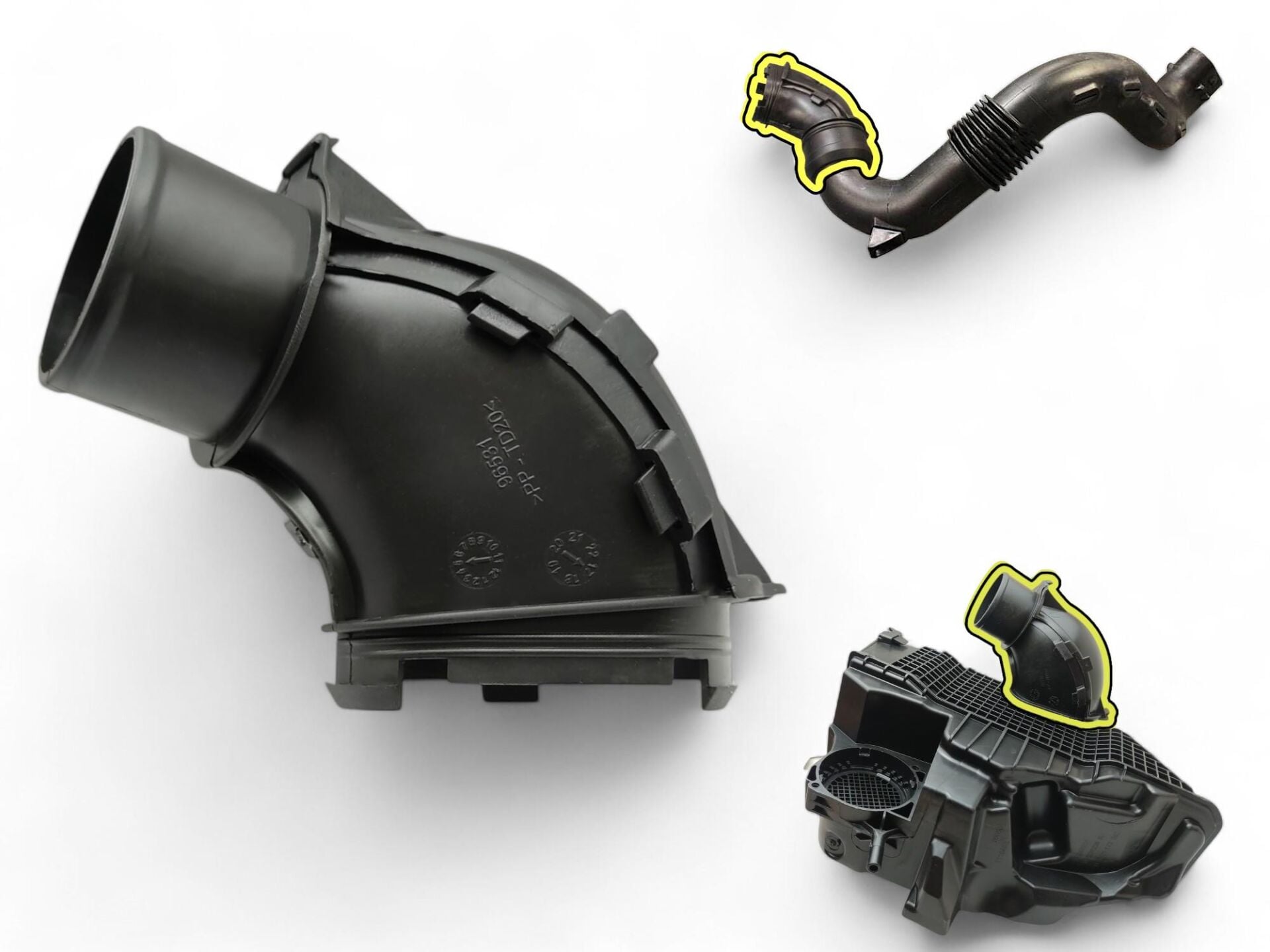 Renault 1.5 Hava Filtre Kutusu Çıkış Borusu Dirseği - Renault Clio 4 Captur Duster Lodgy Sandero Logan 165001258R