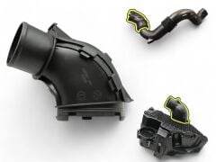 Renault 1.5 Hava Filtre Kutusu Çıkış Borusu Dirseği - Renault Clio 4 Captur Duster Lodgy Sandero Logan 165001258R