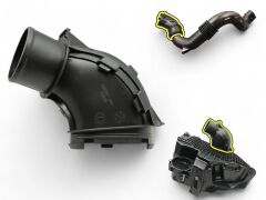 Renault 1.5 Hava Filtre Kutusu Çıkış Borusu Dirseği - Renault Clio 4 Captur Duster Lodgy Sandero Logan 165001258R
