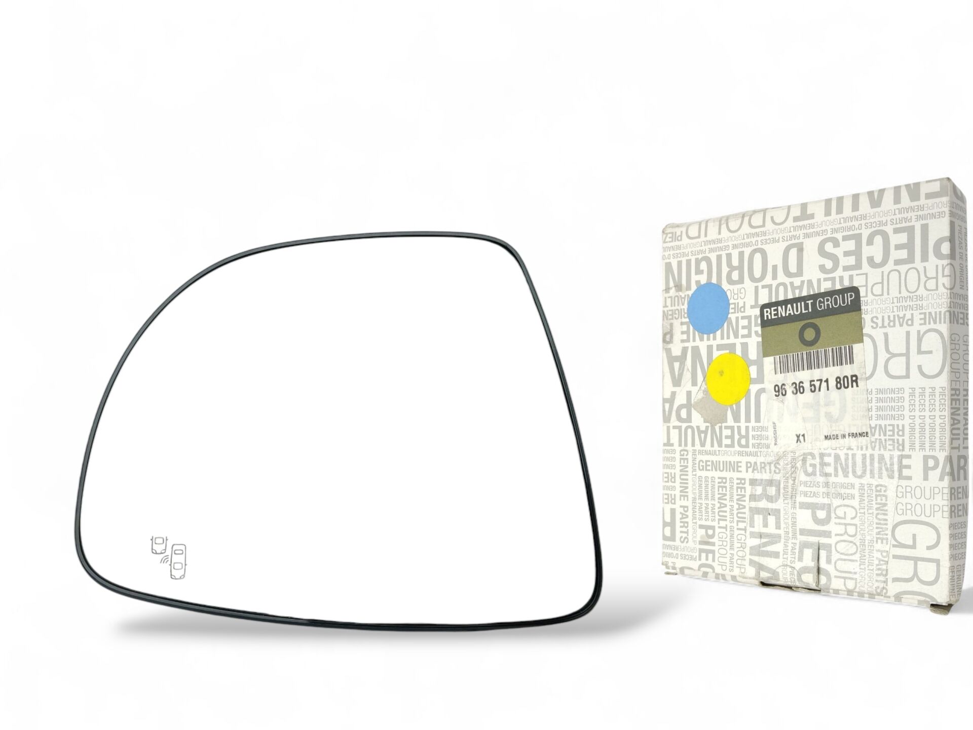 Clio 4 Sağ Ayna Camı - Renault Zoe 963657180R