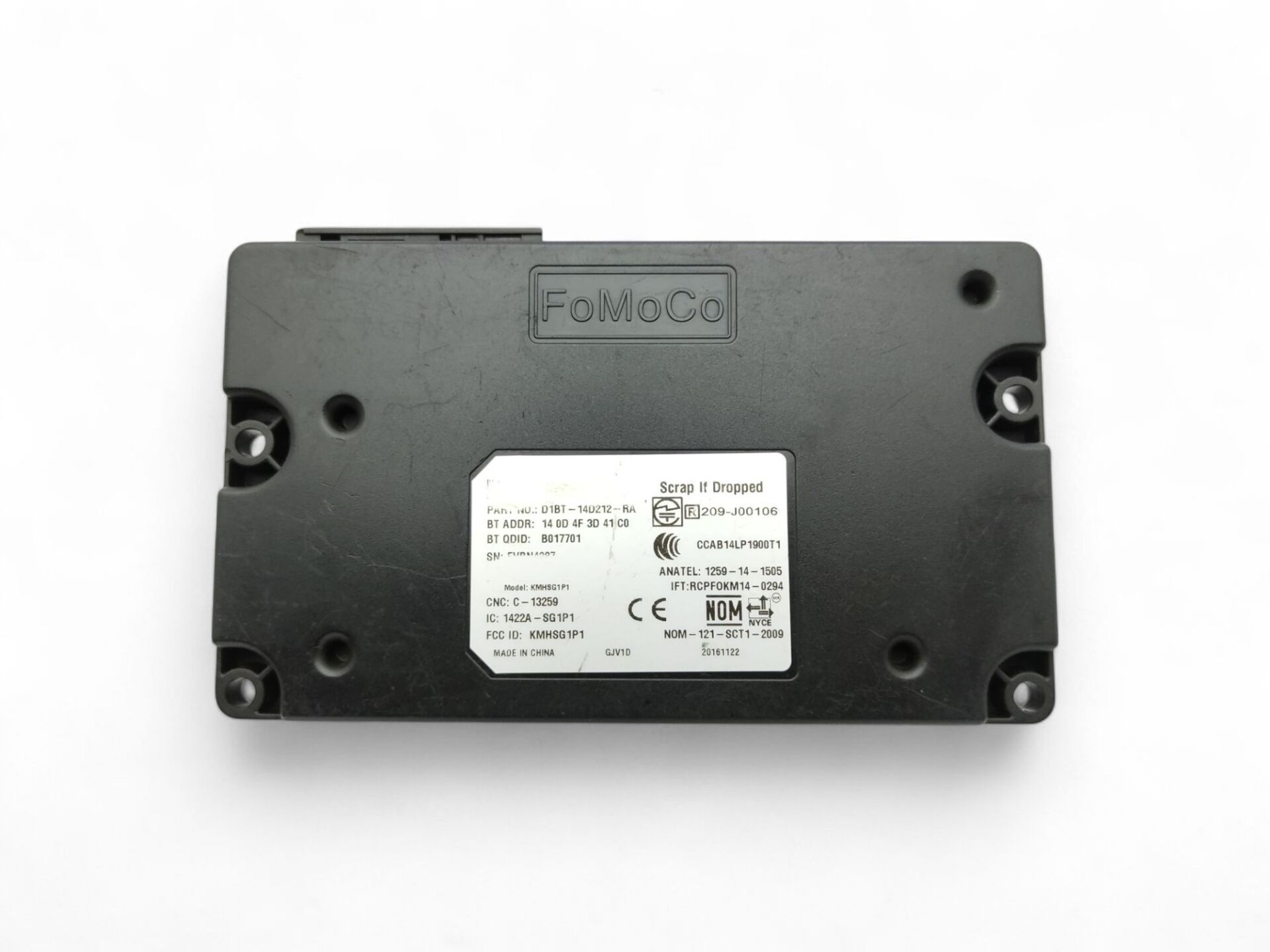 Fiesta Bluetooth Modülü Beyni - Ford Transit Courier Transit Connect D1BT14D212RA - D1BT 14D212 RA - D1BT-14D212-RA