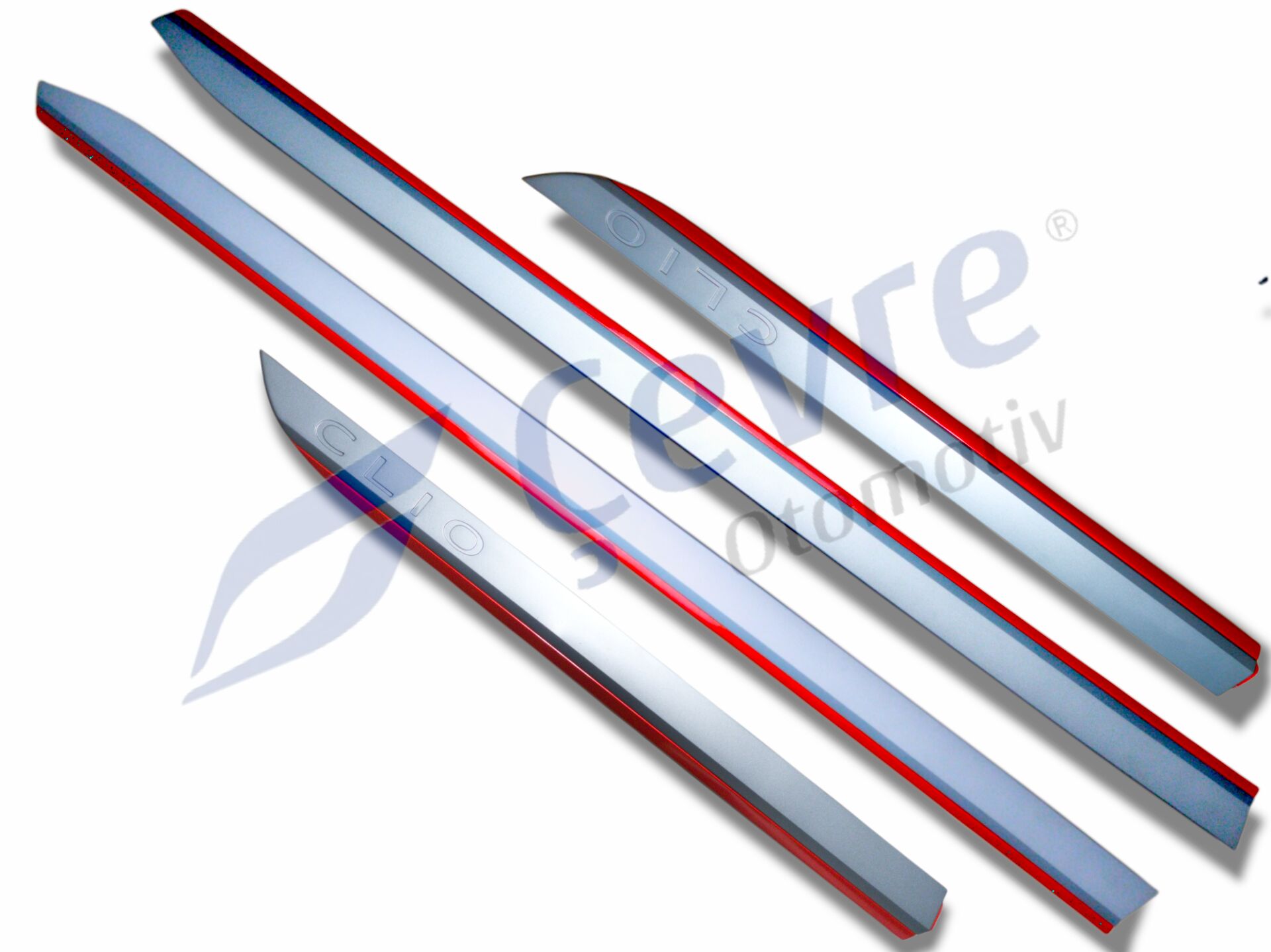 Kapı Bandı Takım (Kırmızı) - Renault Clio 5 Orjinal