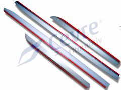 Kapı Bandı Takım (Kırmızı) - Renault Clio 5 Orjinal