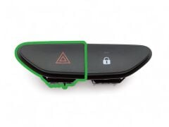 Clio 4 Dörtlü Flaşör Düğmesi Renault Captur Dacia Duster - 252907372R