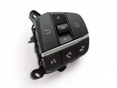 Ford Fiesta Direksiyon Teyp Kontrol Tuşu Çağrı Yanıtlama Ford Focus Transit Custom Sağ OK Tuşu - H1BT-14K147-AB - 2127937 - H1BT14K147AB - H1BT 14K147 AB