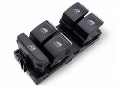 Volkswagen Sol Ön Dörtlü Cam Düğmesi - Polo Golf Passat Tiguan Arteon Audi A1 Seat Leon Ateca 5G0959857G - 5G0959857A