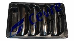 Kapı Kolu Kaplaması Paslanmaz Çelik Takım - Dacia Logan Mcv 7711472097