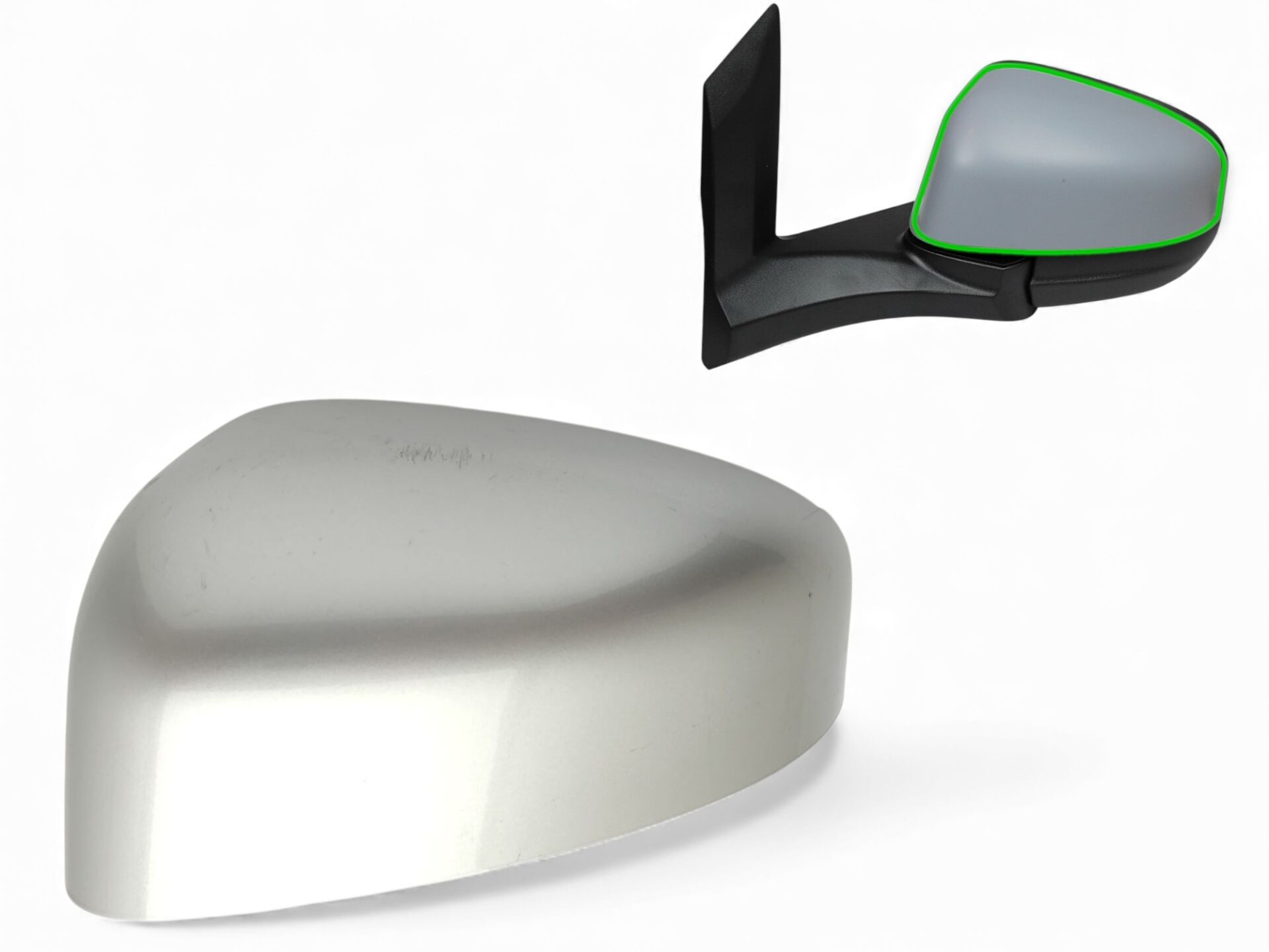 Ford Courier Sol Ayna Kapağı Gri Ford Transit Connect Dikiz Ayna Kapağı - ET76-17K747-BA - ET7617K747BAW - ET76 17K747 BA