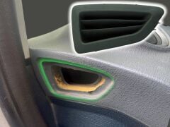 Fiesta Yan Havalandırma Izgarası SOL Ford Torpido Köşe Hava Üflemesi - 8A61-A045G51 - 1900780 - EXQ53-75-21 - 8A61A045G51