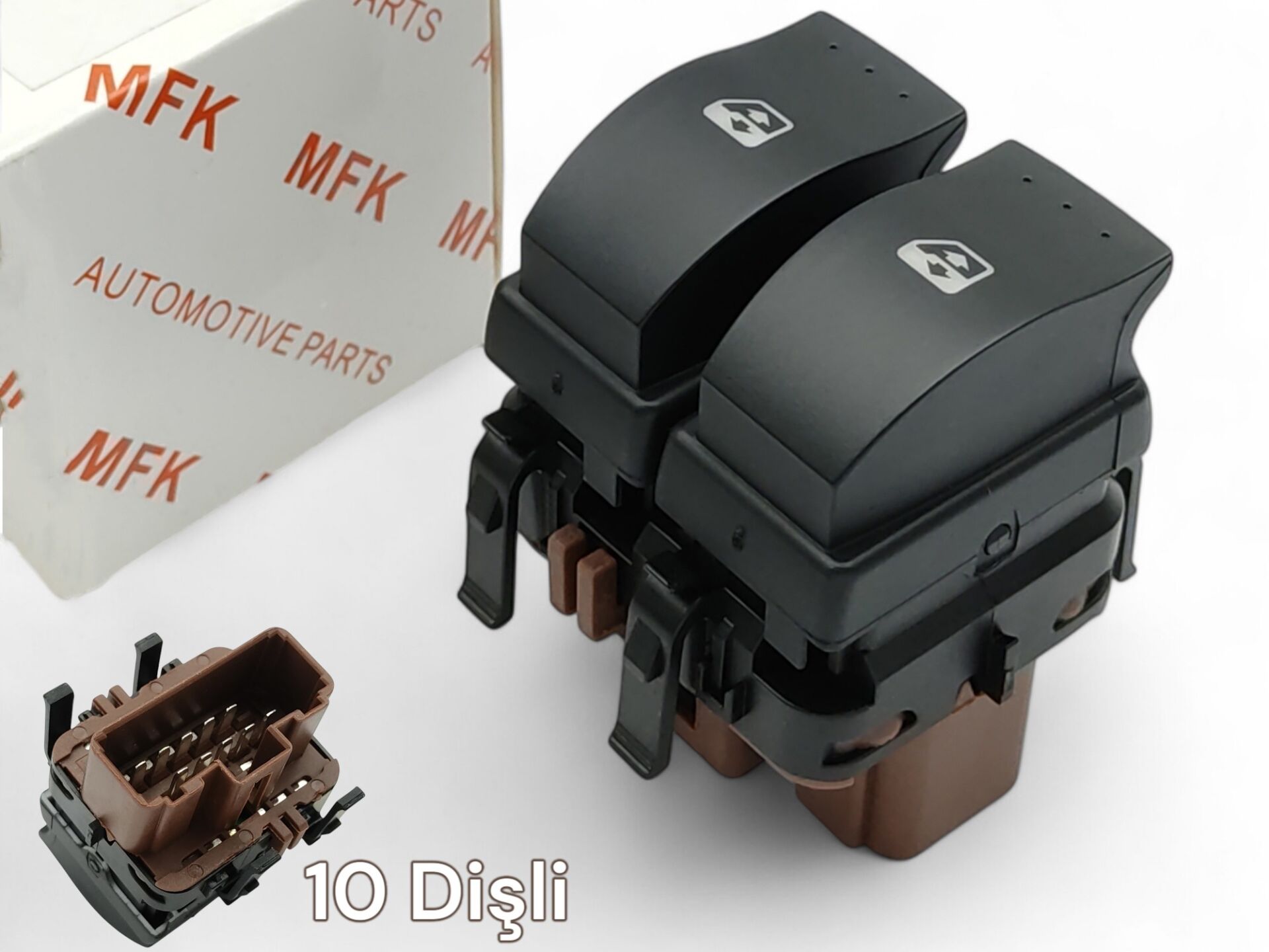 Megane 2 Sol Ön Cam Açma Düğmesi - Renault 8200315040