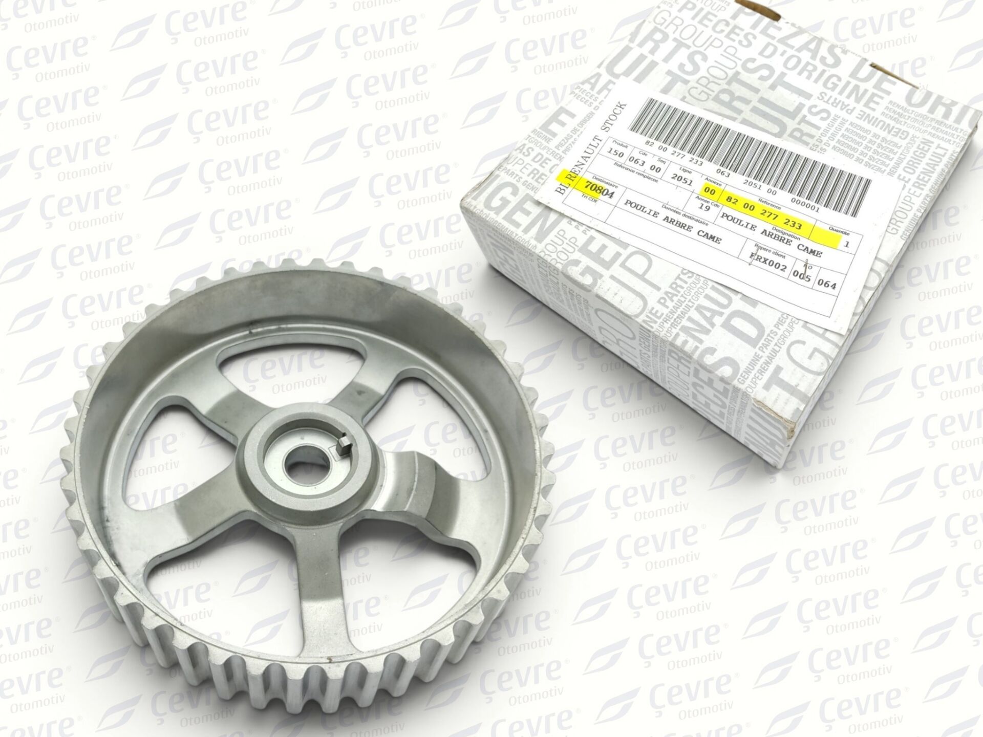 Trafic 1.9 dCi Eksantrik Dişlisi Megane 2 Laguna 2 Scenic 2 Renault F9Q - 8200277233 - 8200260389