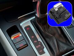 Audi A4 El Fren Düğmesi Auto Hold Tuşu Audi Q5 A5 - 8K1.927.225.C - 8K1927225C - 8K1 927 225 C - 8K1.927.225.D
