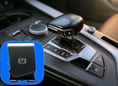 Audi A5 El Fren Düğmesi Auto Hold Tuşu Audi A4 - 8W1.927.225.D - 8W1927225D - 8W1 927 225 D