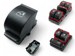 Fiat Cam Açma Düğmesi Tuşu - Fiat Egea Linea Ducato Doblo Fiorino Punto Peugeot Boxer Bipper Citroen Jumper Nemo Opel Movano 735421717