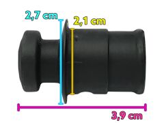 Passat Çakmaklık Kapağı 12V - Volkswagen Amarok Caddy Crafter Golf Jetta Polo Toureg Transporter Audi C8 A7 Q7 Q8 RS6 RS7 RSQ8 Seat Leon İbiza Ateca Skoda Superb 7M3919311