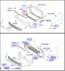 Hyundai i20 Hava Yönlendirme Motoru Izgara Motoru Hyundai Bayon - Q0869-69000 - Q086969000