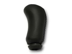 Fluence 5 İleri Siyah Deri Vites Topuzu Parlak Kapak Nikelajlı - Renault Megane 3 Laguna 3 - 328650046R - 328650022R