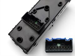 Hyundai i30 Sol Ön Cam Açma Düğmesi Dörtlü Düğme - 93570-A6000 - 93570-A6000 - 39Y490-1310