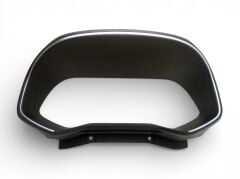 Clio 5 Krom KM Gösterge Çerçevesi Renault Krom Siperlik - 682403420R - 2200109X