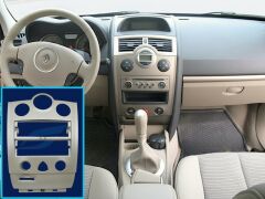 Megane 2 Teyp Çerçevesi Bej Renk Renault Dijital Klima - 8200491106 - 8200178435 - 8200491109 - 8200178630