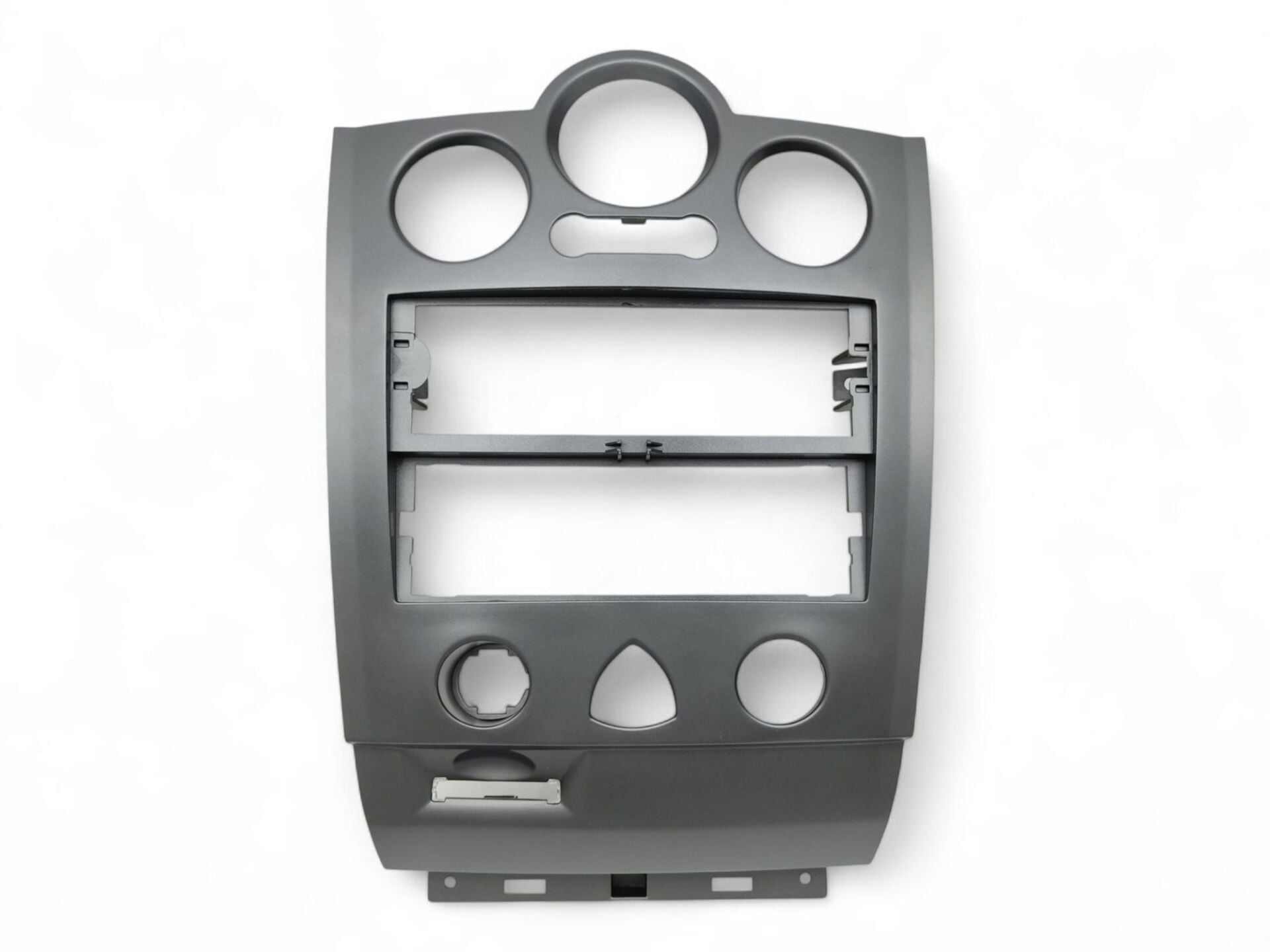 Megane 2 Teyp Çerçevesi Gri Renk Renault Analog Klima - 8200491106 - 8200178435 - 8200491109 - 8200178630