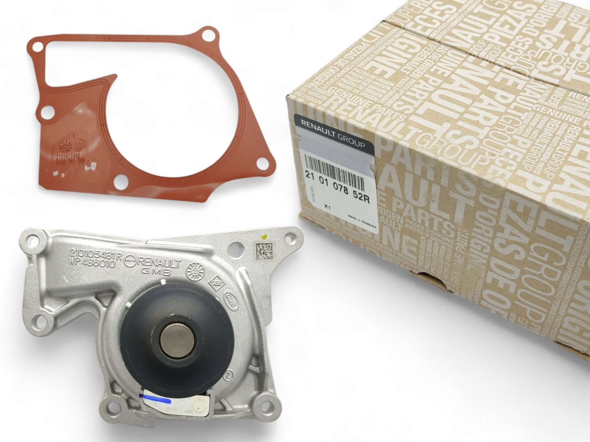 Renault 1.5 dCi Devirdaim Su Pompası Clio Fluence Megane Duster Captur Kangoo - 210107852R - 210105481R - 7701478830 - 210107477R