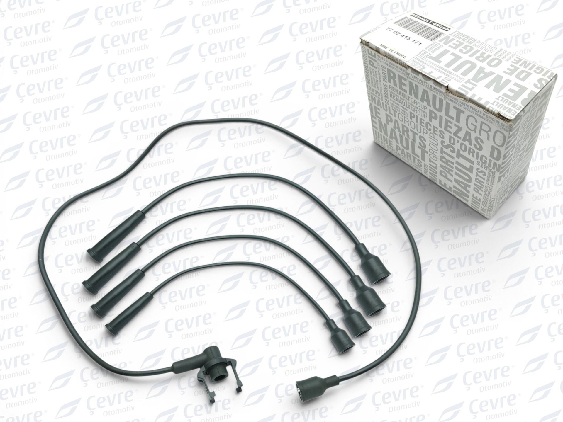 Renault 19 Buji Kablosu Takımı 1.4 — 1.6 Karbüratörlü R9 R11 - 7702415171 - 7702252159 - 7702252160