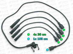 Renault 19 Buji Kablosu Takımı 1.4 — 1.6 Karbüratörlü R9 R11 - 7702415171 - 7702252159 - 7702252160