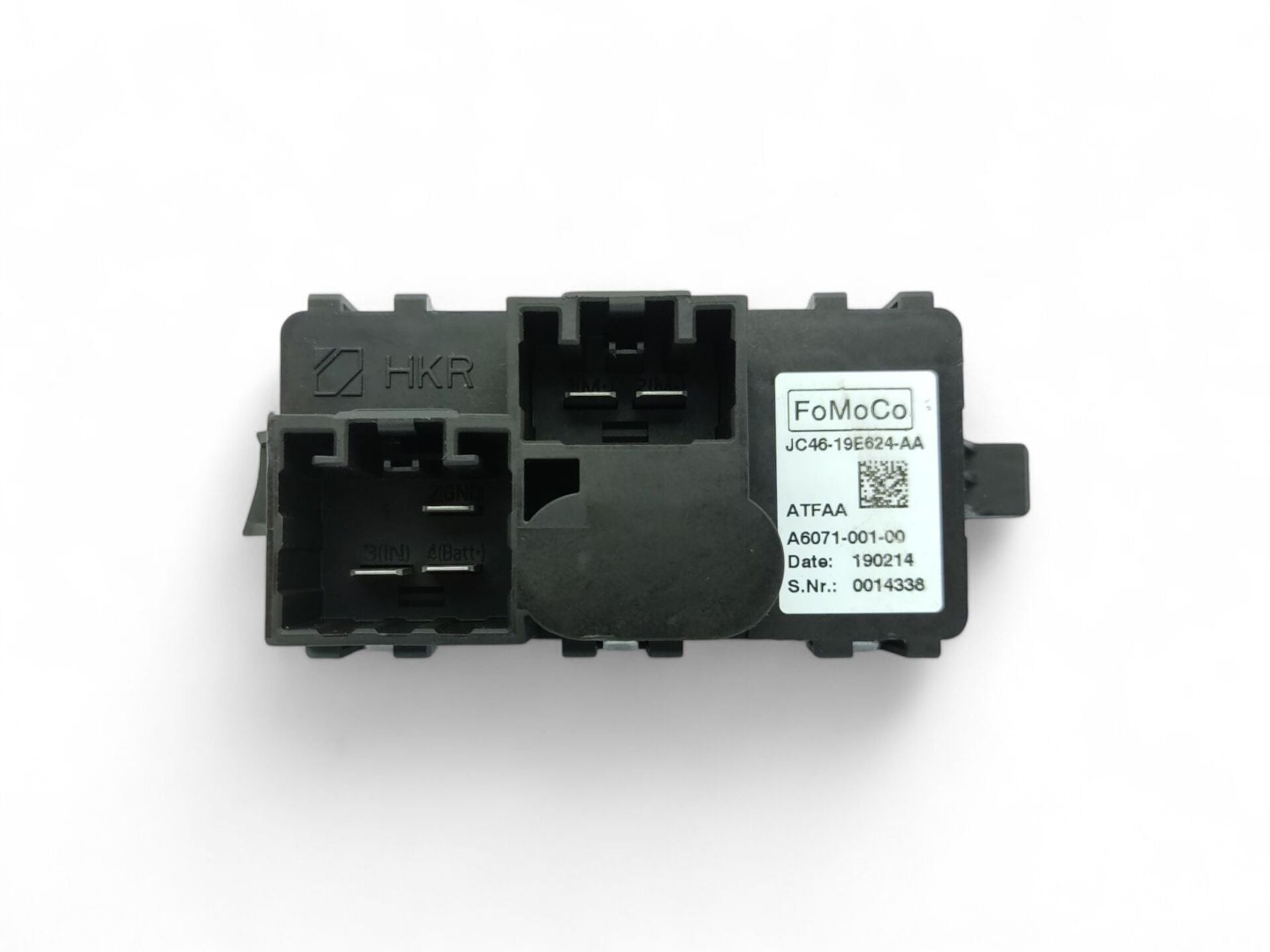 Ford F-Max Klima Kontrol Rölesi Kalorifer Motor Rölesi - JC46-19E624-AA - T284828 - JC4619E624AA