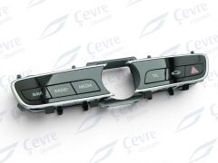 Mercedes E200d Dörtlü Düğmesi  Saat Özellikli Radyo Teyp Navigasyon - A2139056508 - A2138272000
