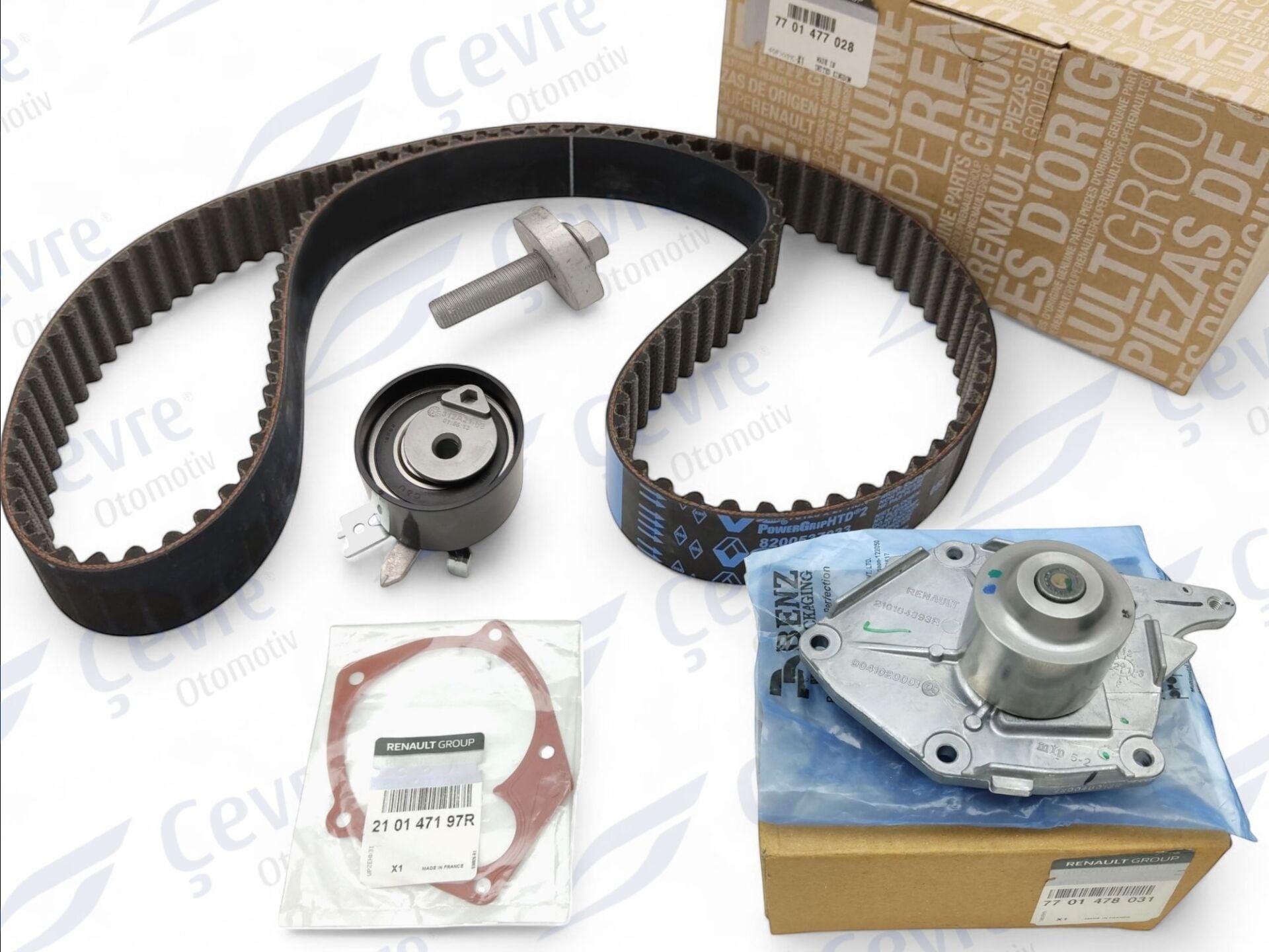 Renault 1.5 dCi Triger Seti Devirdaim Clio Megane Fluence Symbol Kangoo Scenic Dacia Duster Sandero Lodgy Dokker - 7701477028 - 7701478031