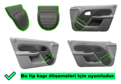 Clio Symbol Hoparlör Kapağı Sol Sağ 8200129377