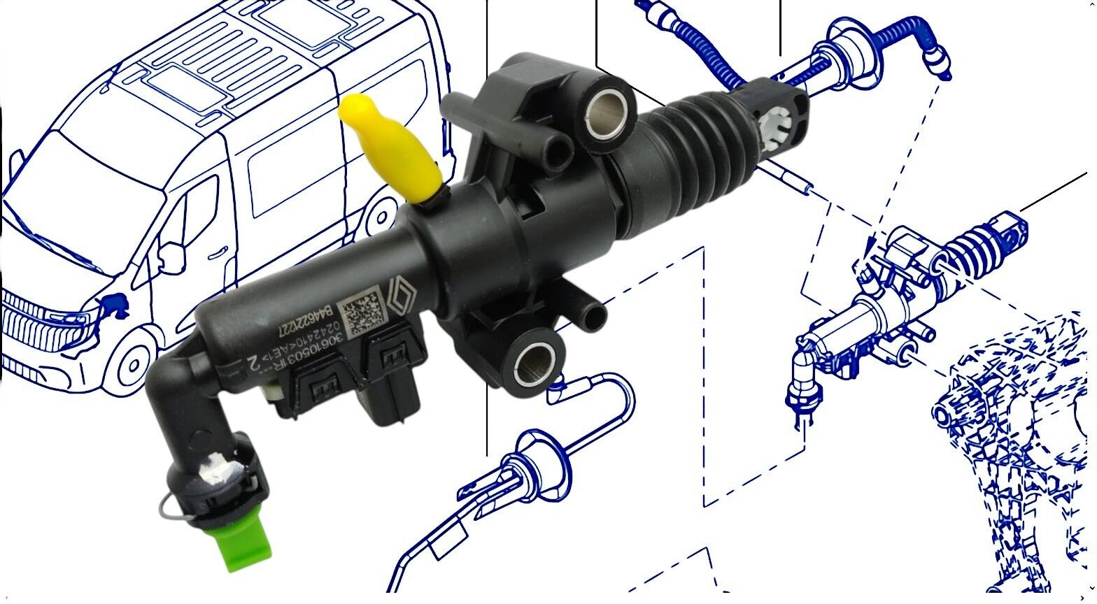 Master 4 Debriyaj Üst Merkezi Yeni Master - Renault 306105031R