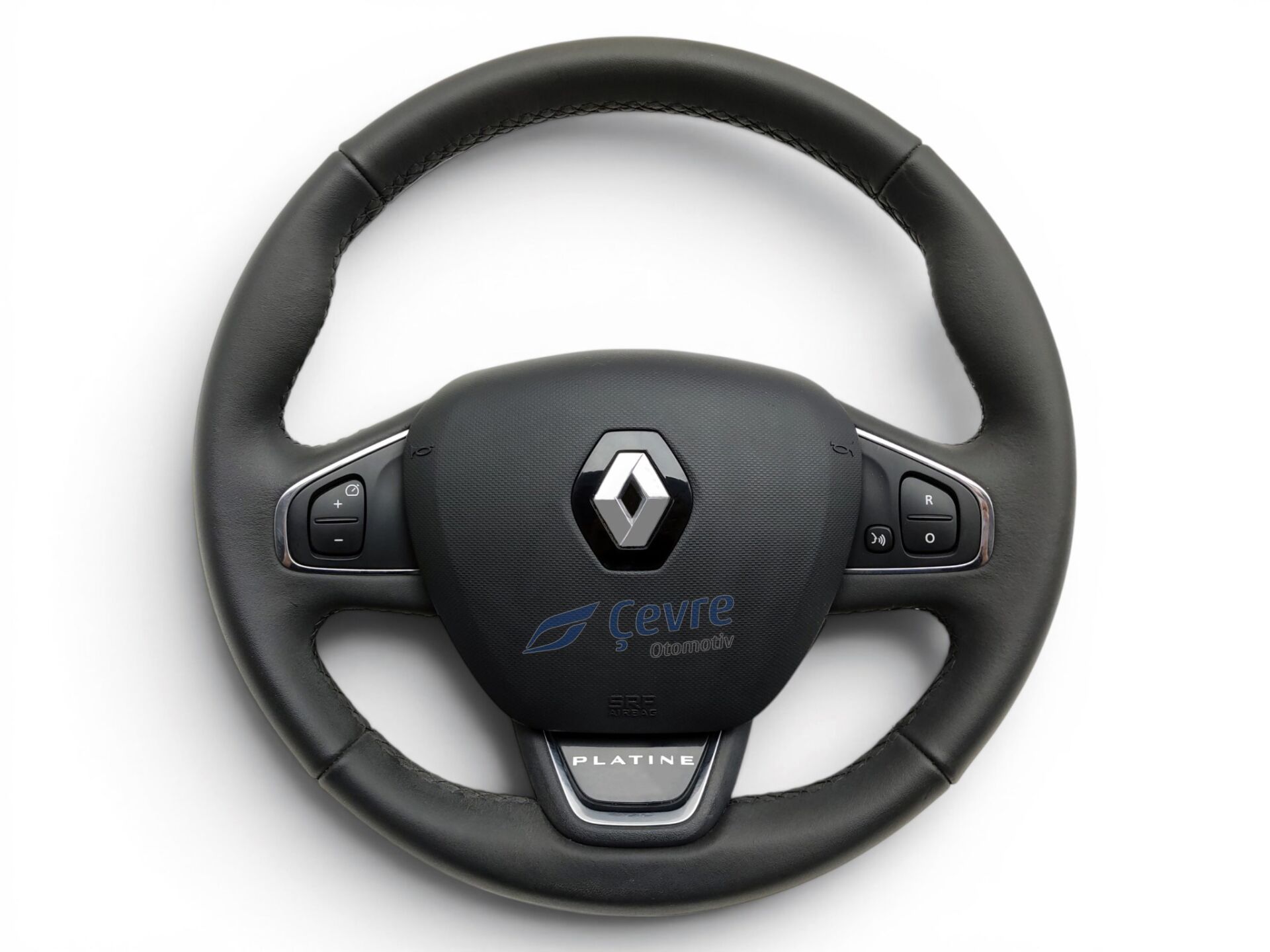 Clio 4 Direksiyon Simidi ve Airbag Renault Clio 4 Dolu Direksiyon Bas Konuş Özellikli - 484005267R - 985108265R