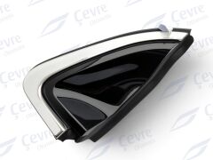 Clio 5 Sağ Arka Kapı Açma Yuvası Köşe Plastiği Üçgeni Krom Sağ Renault - 833302841R - 833308904R