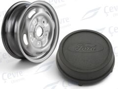 Transit Jant Göbeği Kapağı Somun Kapağı Ford - 86VB 1130 BE - 86VB1130BE - 86VB-1130-BE - 1809109