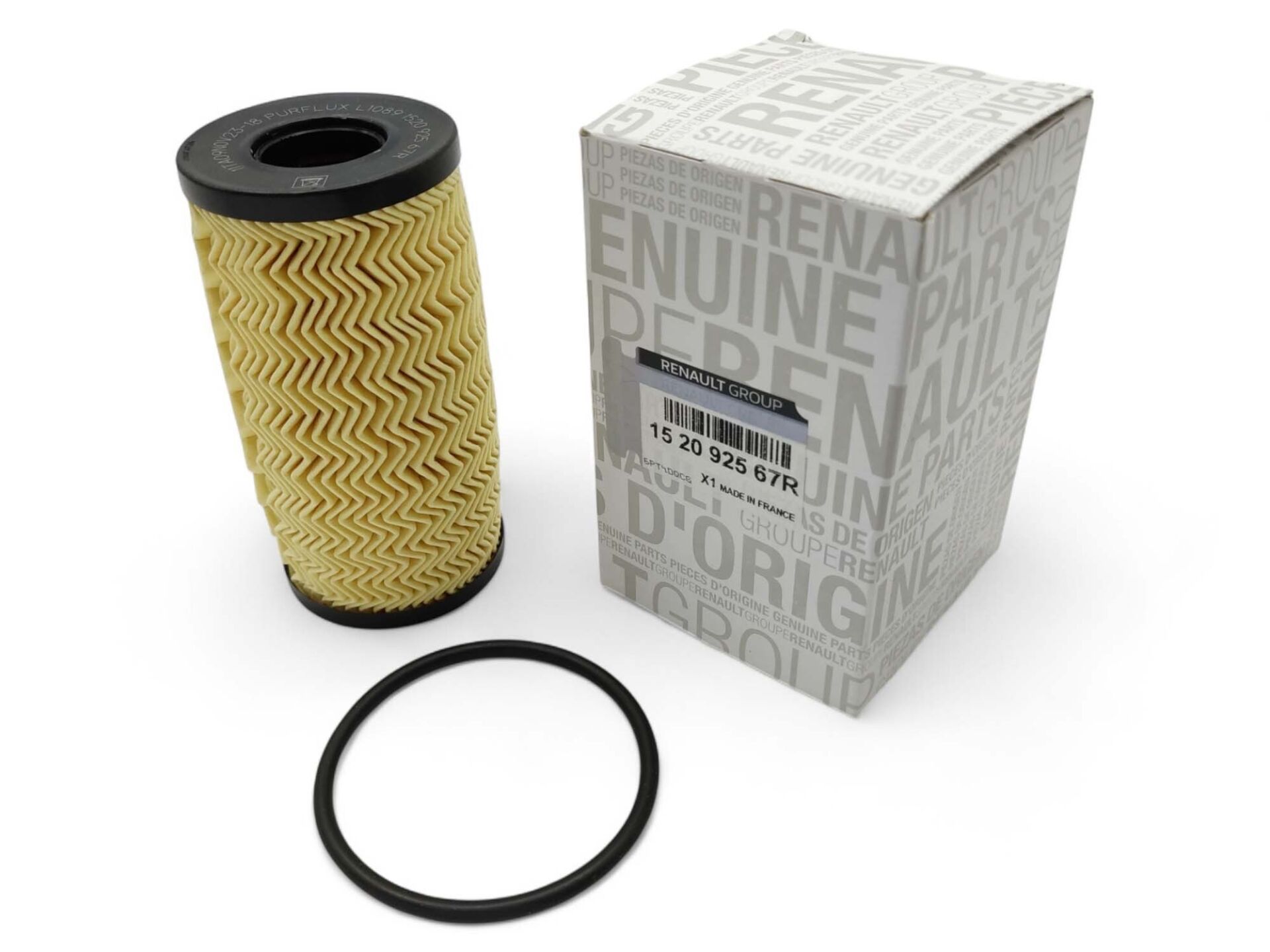 Clio 5 Yağ Filtresi - Renault Megane 4 Kadjar Captur 2 Express Combi Duster Lodgy Dokker 152092567R