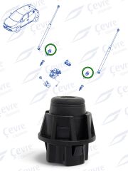 Clio 4 Bagaj Takozu Kaput Takozu Plastiği Renault Megane 4 Talisman Captur Lodgy - 658296965R
