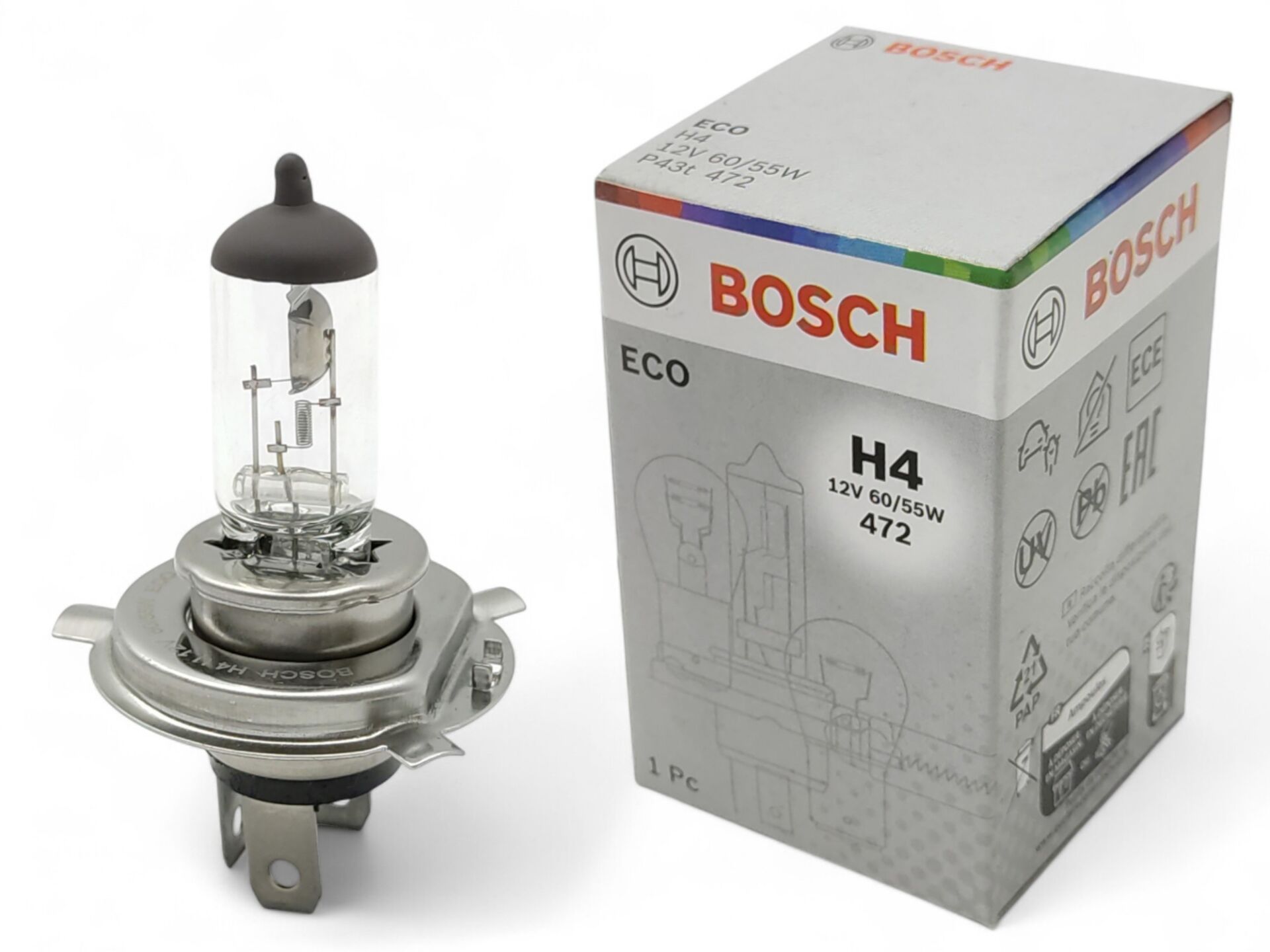 Bosch H4 Ampul 12V 60/55W - 1987302803 - 7703097171