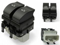 Megane 2 Sol Ön Cam Düğmesi Gri Soket Laguna 2 Scenic - 8200315042 - 8200015088