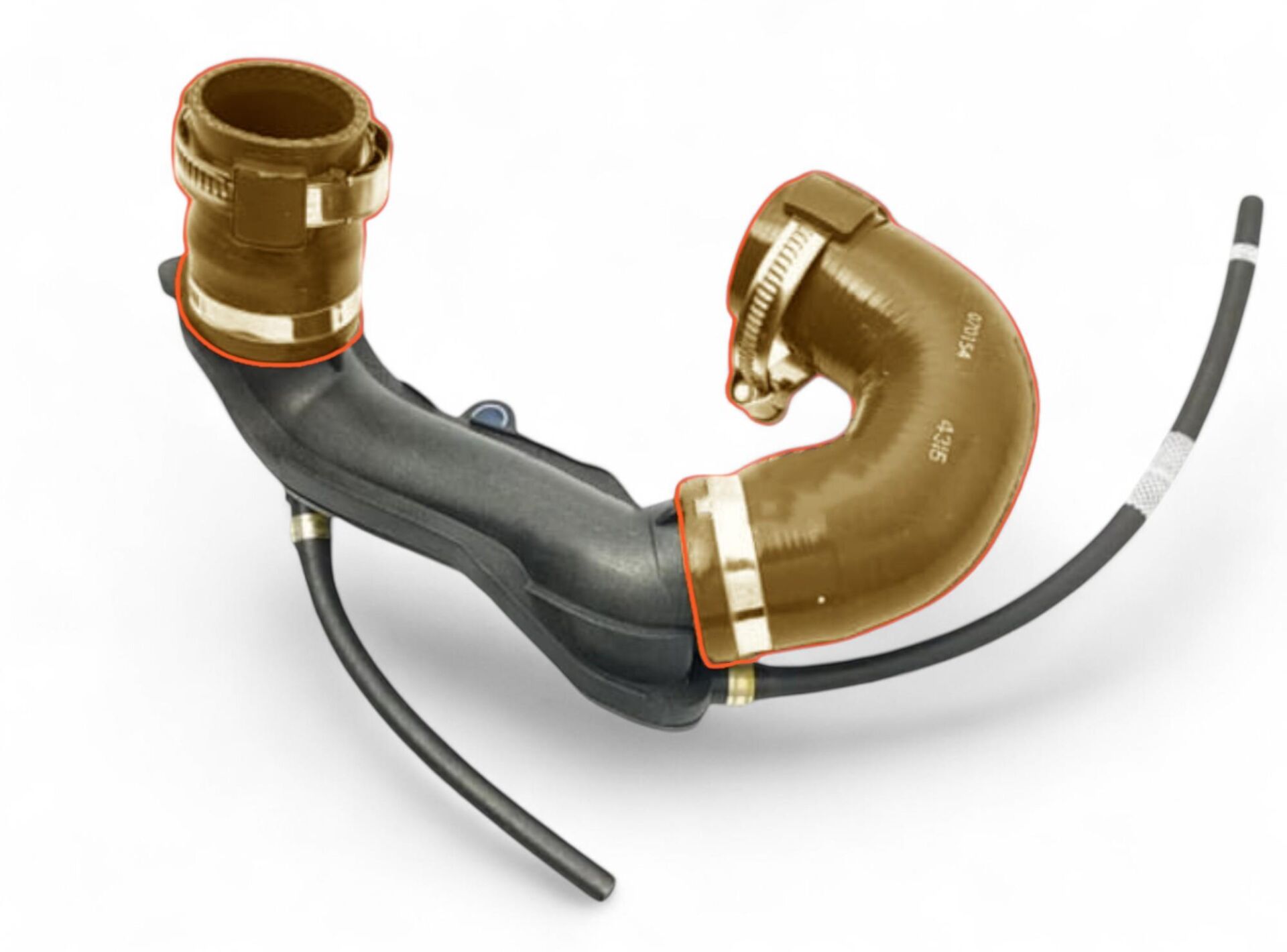 Turbo Hortumu Borusu - Renault Clio 2 Kangoo Megane 2 Clio 3 Modus Dacia Logan Sandero 8200770644 8200279164 8200404193 8200248814