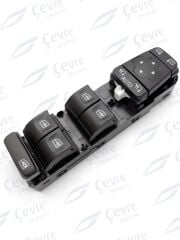 Megane 4 Sol Ön Cam Açma Düğmesi Talisman Katlanır Ayna Özellikli Renault - 254011714R - 254011714R